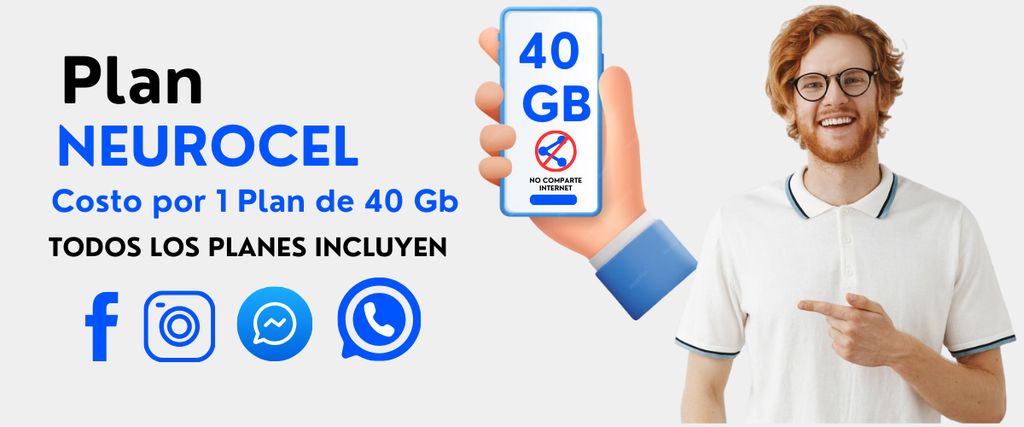 Costo por 1 Plan de 40  Gb Ilimitado